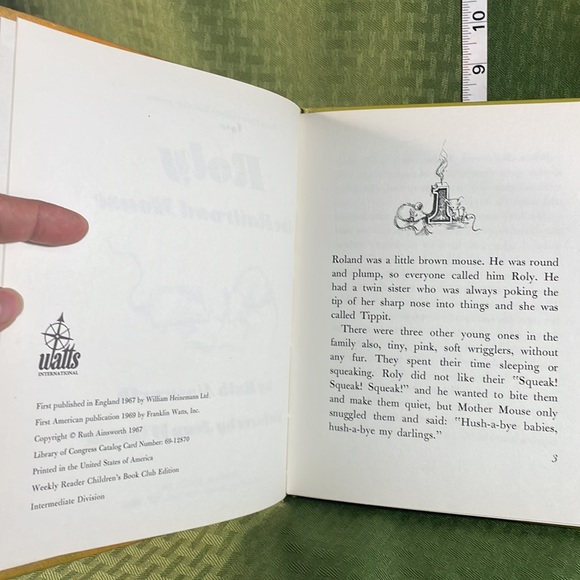 Ruth Ainsworth Roly the Railroad Mouse children’s book - Picture 4 of 4